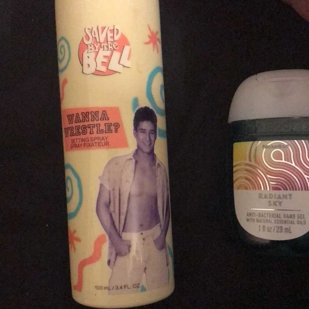 Wet n Wild Saved by the Bell Yellow Setting Spray & Bath and Body Works Bundle